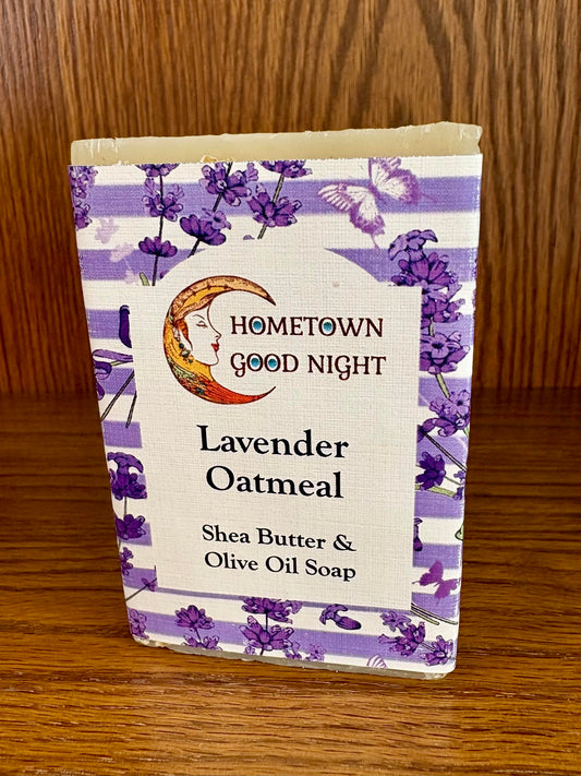 Try our Lavender Oatmeal Soap to help sooth and relax your mind and body for a peaceful night's sleep.